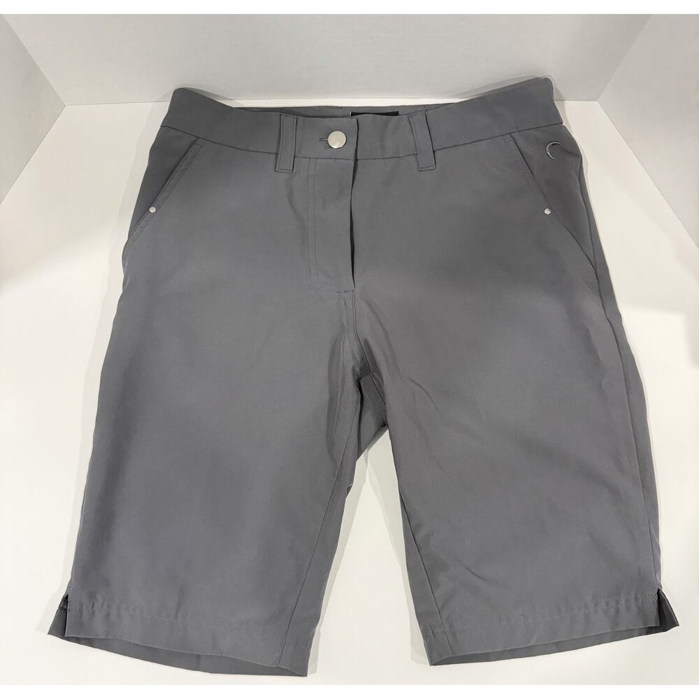 Zyia Active Dark Gray Women’s Golf Style Shorts - Size S - Front & Back Pockets
